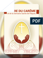 Prière Du Carême Et de La Semaine Sainte de Pâques