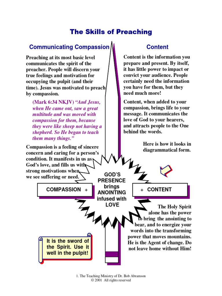 0-Skills For Preaching-Session-Two-Proficiency-And-Power | PDF | Sermon ...