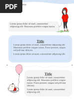 Cute Girl Bear Balloon Aesthetic Notes Template Word