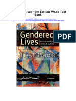 Gendered Lives 10th Edition Wood Test Bank