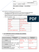 Les Propriétés Physicochimique PROTEINE NE