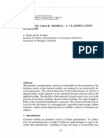 FICTITIOUS CRACK MODELS - A CLASSIFICATION Approach