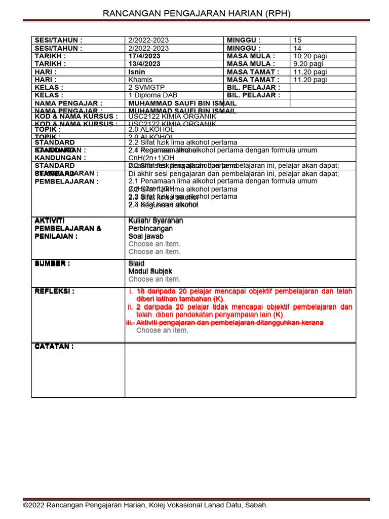 RPH 1 Diploma | PDF
