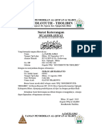 Surat Keterangan 2019