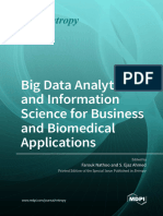 Big Data Analytics and Information Science For Business and Biomedical Applications