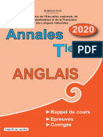 Annales Anglais Tle CD