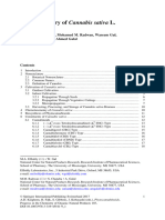 Phytochemistry of Cannabis Sativa L