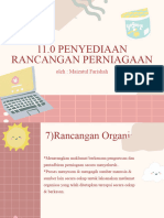 11.0 Penyediaan Rancangan Perniagaan-Maizatul