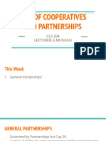 General Partnerships
