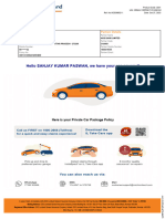 Hello SANJAY KUMAR PASWAN, We Have Your Car Covered!: Insured Details Partner Details