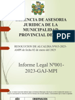 3 - Asesoria Juridica Exposicion de Estado Situacional Gaj