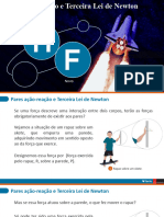 Pares Ação Reação e Terceira Lei de Newton