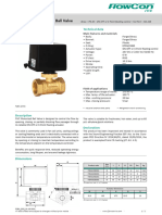 Motorized Ball Valve (F2BA - B20 - 01)