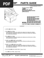 Sharp MX2650-6070 PWB Parts Guide