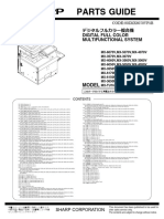 Sharp MX2650-6070 Parts Guide