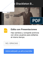 Carta Shackleton Bar 2021 - Presentaciones de Google