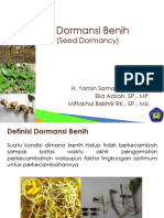 Dastekben Pertemuan5 Dormansi Benih