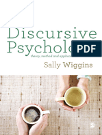 2sally Wiggins - Discursive Psychology - Theory, Method, and Applications (2017)