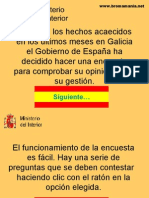 La Encuesta Del Ministerio Deinterior