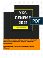 Supara 2021 Türkiye Geneli TYT Denemesi