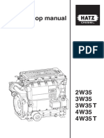 Mitsubishi Engine K3a K3B K3C K3D K3e Service Manual | PDF | Diesel ...