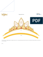 Rapunzel Tangled Crown Printable 0511