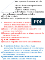 Mercados e Produtos Financeiros