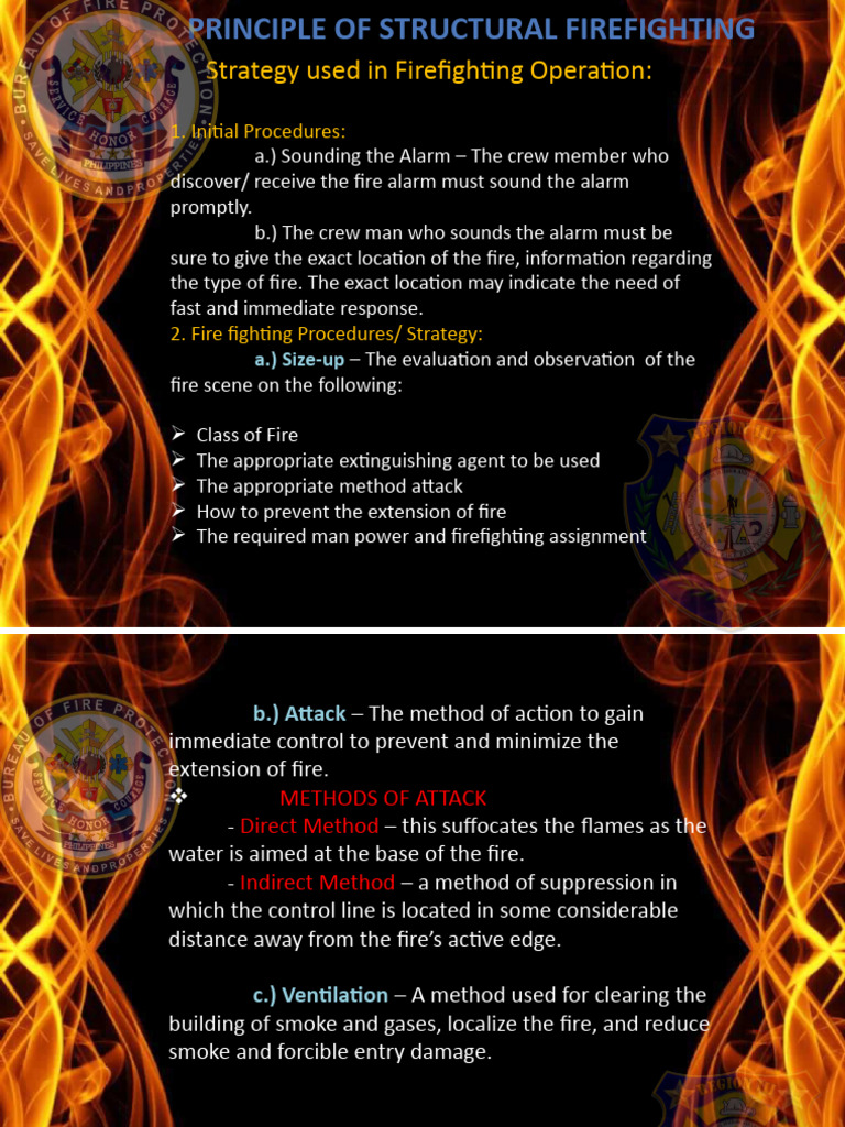 Structural Firefighting Strategies | PDF | Firefighter | Fires