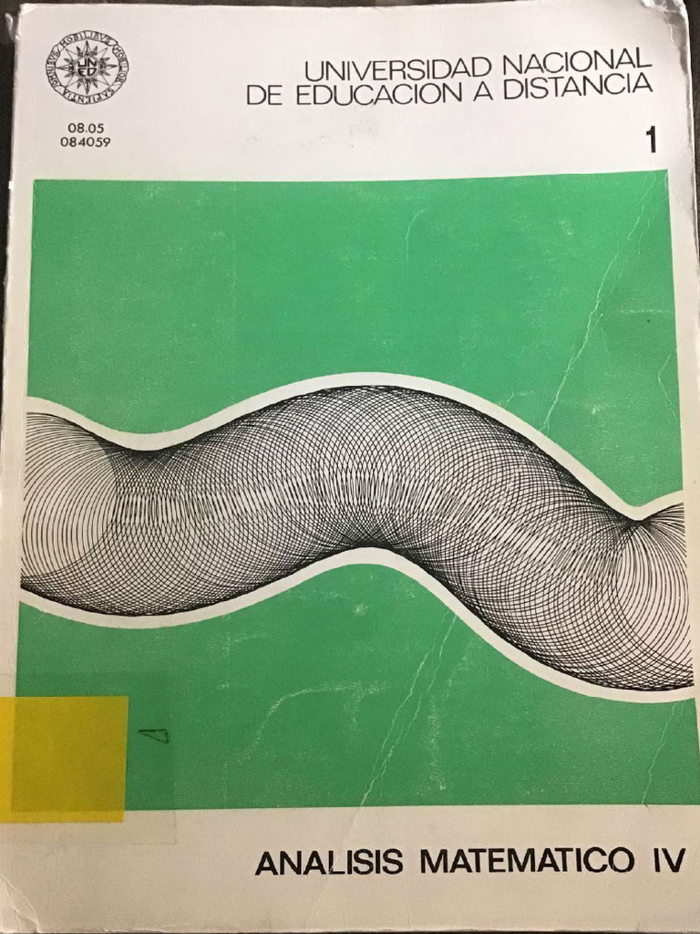 Análisis Matemático IV.1. -Enrique Linés Escardó | PDF