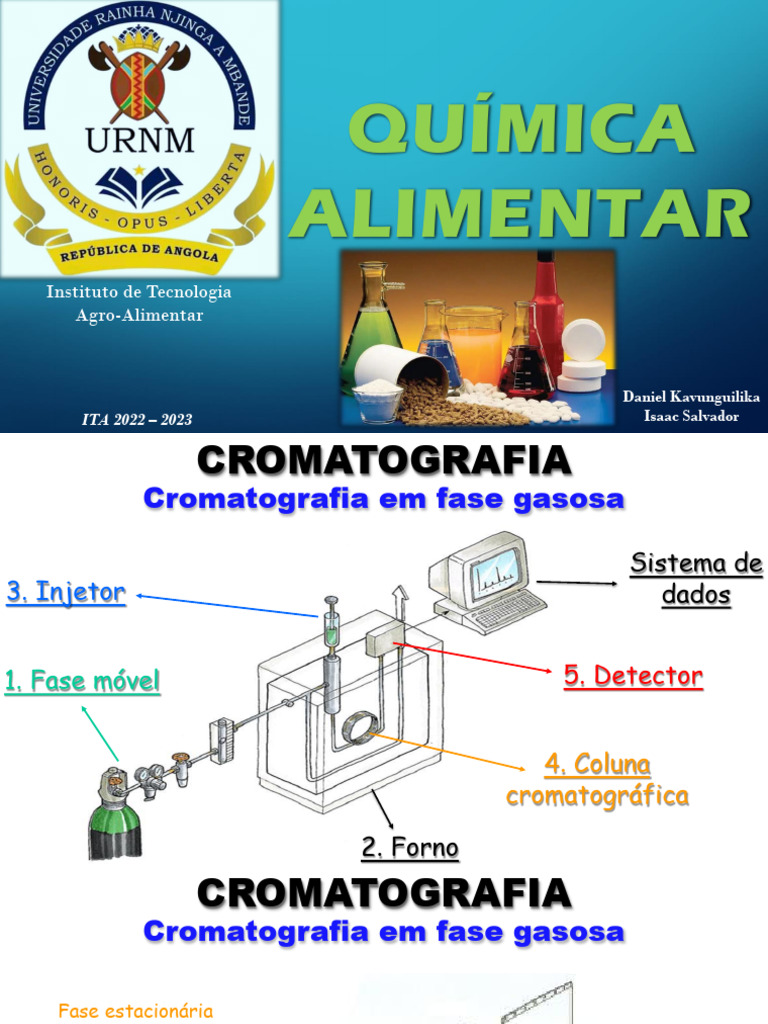 Aula 9 e 10 cg vs cl pdf cromatografia l quida de alta