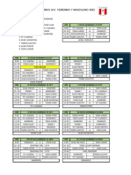 Fixture U15 LBNCH