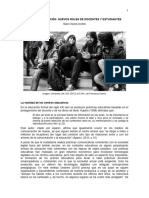 Nuevos Roles de Docentes y Estudiantes PDF