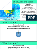 Lesson - Intro To Acids and Alkalis