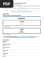 V890 SORN Declaration Form Guide | PDF | Vehicles | Government