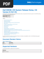 OS9.14.1.14 S3048 ON Release Notes