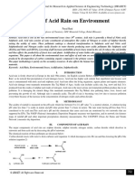 Impact of Acid Rain Publish Paper