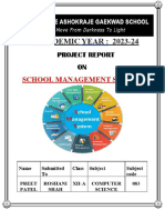Computer Project (School Management System)