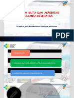 #1# Kebijakan Mutu Dan Akreditasi Pelayanan Kesehatan