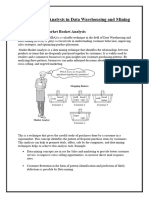 Market Basket Analysis in Data Warehousing and Mining Activity 2