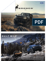 Ford Centroamerica Bronco 2022 Catalogo Descargable Esp