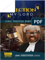 1 November Final Revised Litigation Lingo - Objection My Lord