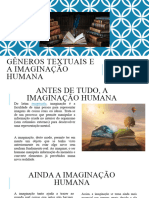 Aula 1 - 21.07 - Gêneros Textuais e A Imaginação Humana