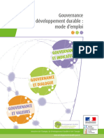 CDDEP - Gouvernance Et Développement Durable - Mode D'emploi