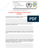 7° ANO - 26.10 - Atividade Do Paradidático