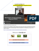 0ScalerMasterclass202201115Sat1700-1800 Web Analytics and Personalisation Using Data Science Nitish Jaipuria