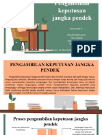 Pengambilan Keputusan Jangka Pendek Kel 4