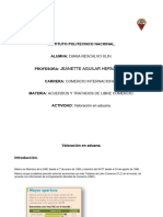 Valoracion Aduanera - DianaRescalvo - AcuerdosyTratadosdeLibreComercio