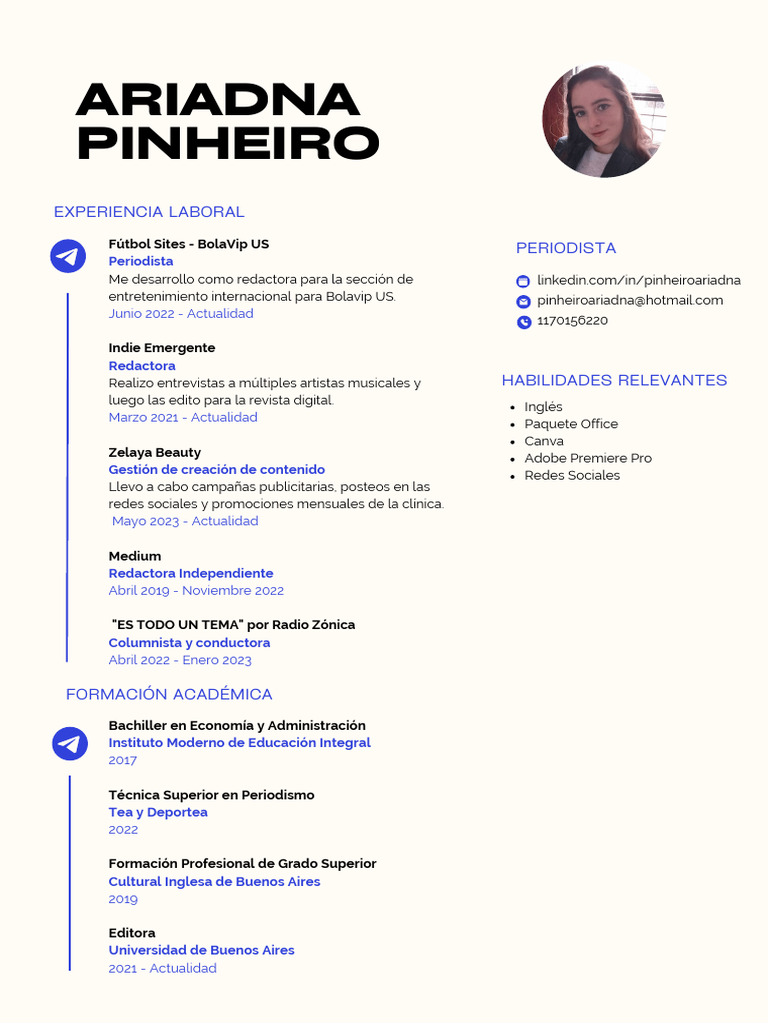 Ariadna Pinheiro CV PDF