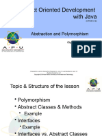Abstraction & Polymorphism
