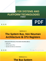 (M4 MAIN) TheSystemBusvONeumannArchitectureCPURegisters